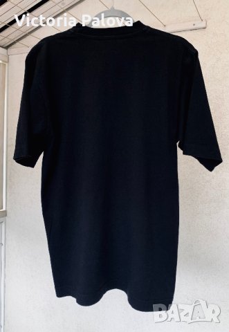 Черна маркова тениска PIERRE CARDIN, снимка 2 - Тениски - 41365156