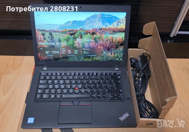 Laptop Lenovo Thinkpad T460, 16GB RAM, 512 GB SSD, снимка 1