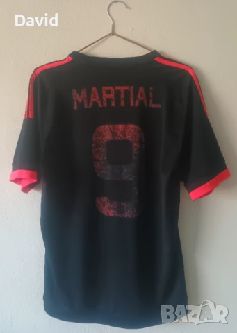 Оригинална фланелка на Манчестър Юнайтед х Марсиал 15/16 Third, снимка 2 - Футбол - 51005749