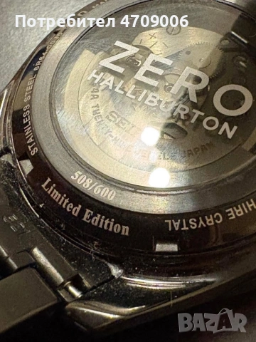 Seiko Presage Sharp Edges Limited Edition Black – SPB271J1., снимка 4 - Мъжки - 53098254