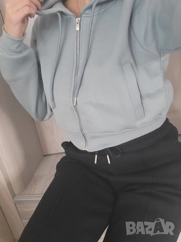 къс ватиран суитчър , снимка 2 - Суичъри - 51975459