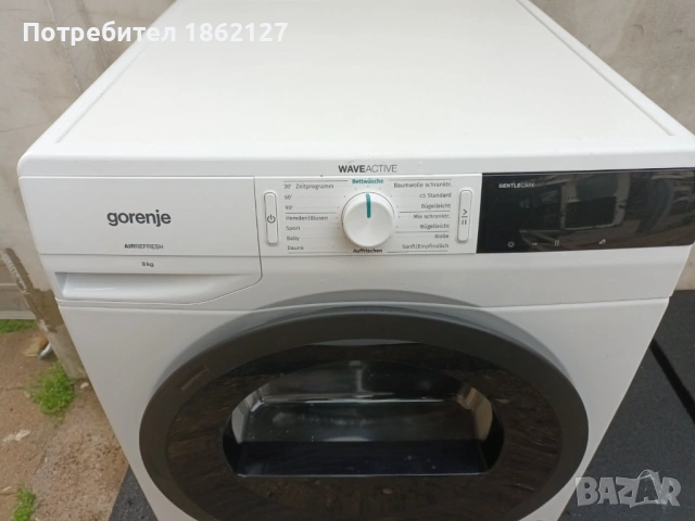 Сушилня GORENIE 8 kg., снимка 2 - Сушилни - 53725763