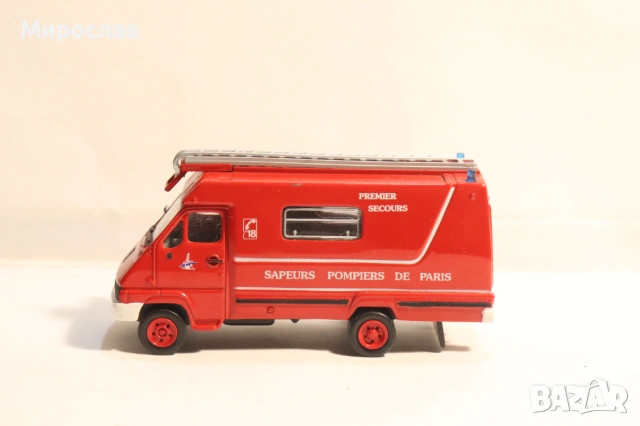 1:64 DEL PRADO RENAULT КАМИОН ПОЖАРНА КОЛИЧКА МОДЕЛ