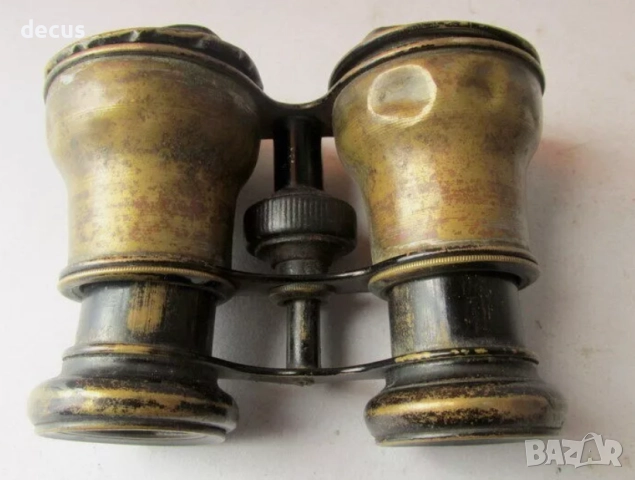 Античен бронзов бинокъл за опера и театър, снимка 4 - Антикварни и старинни предмети - 51462533