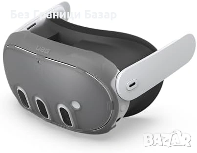 Нов UAG Калъф за Meta Quest 3 Прозрачен Твърд Защитен Капак Защита VR, снимка 4 - Друга електроника - 53839168