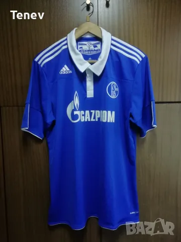Schalke 04 Raul Adidas оригинална тениска фланелка Шалке Раул екип , снимка 2 - Тениски - 46635635