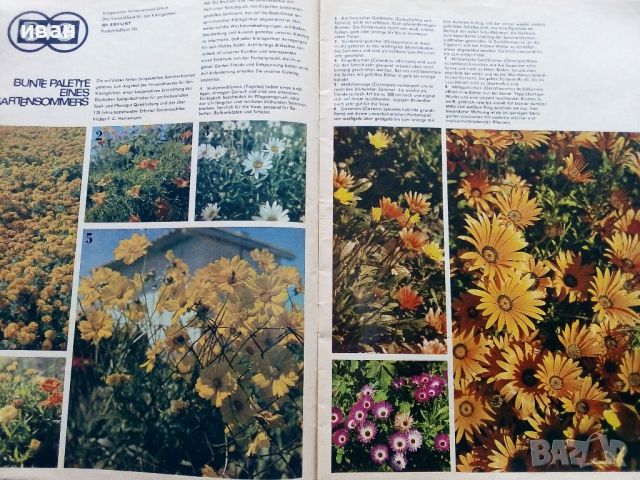 Немско ретро списание "Wohnen im grünen", снимка 5 - Списания и комикси - 36202866