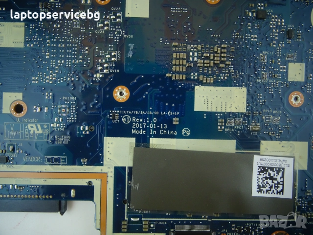 Дънна платка Lenovo Yoga 520-14IKB LA-E541P i5 i5-7200U, снимка 5 - Части за лаптопи - 52451032