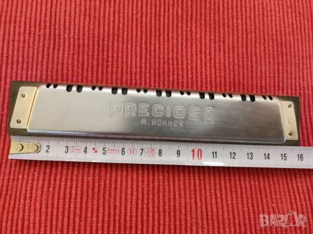 Стара хармоника HOHNER,PRECIOSA. , снимка 7 - Духови инструменти - 36407117