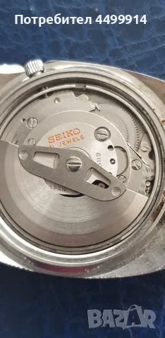 Мъжки автоматичен винтидж часовник Seiko 5 -6119, снимка 13 - Антикварни и старинни предмети - 55844567