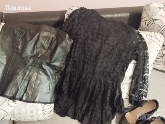 Кожено бюстие малък размер, снимка 2 - Корсети, бюстиета, топове - 50875188