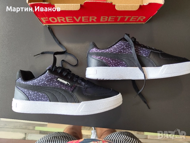 Сникъри ,,Puma Caven Logo power,,, снимка 8 - Спортни обувки - 53451668
