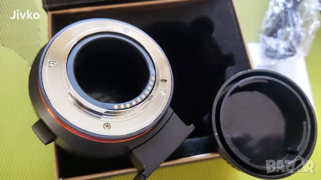 преходник Canon EF към Fuji X AF, снимка 4 - Обективи и филтри - 56176835