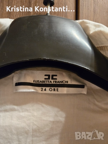 Рокля Elisabetta Franchi, снимка 3 - Рокли - 52634948