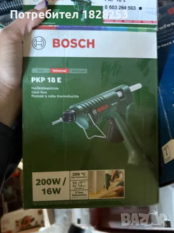 Bosch пистолет за силикон без глава