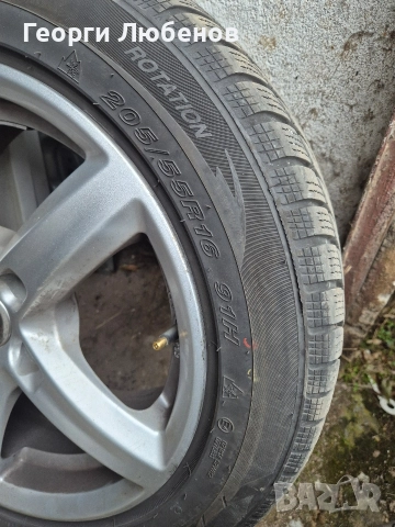 джанти с зимни гуми , снимка 3 - Гуми и джанти - 52595669