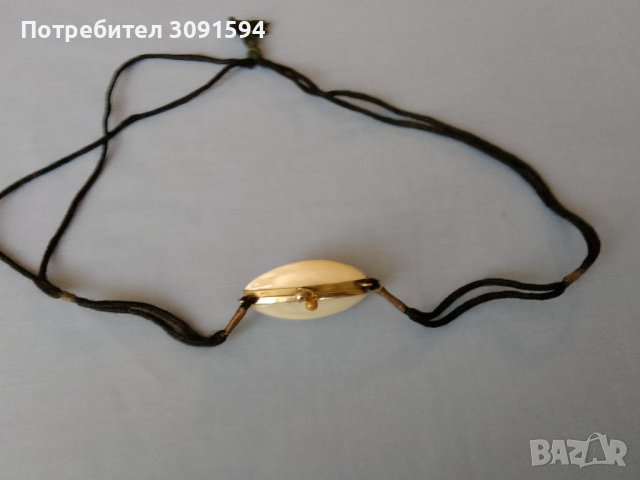 много рядко протмоне от естествена мида за носене на врат със сърма -1920г  , снимка 14 - Антикварни и старинни предмети - 41442910