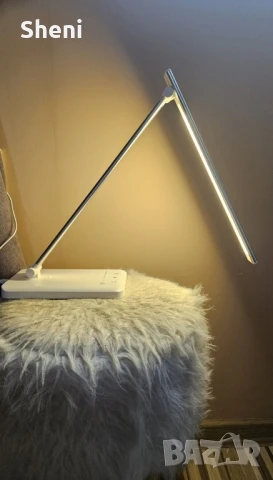 Нова лед настолна лампа със сензор и различни режими , снимка 6 - Лед осветление - 50582098