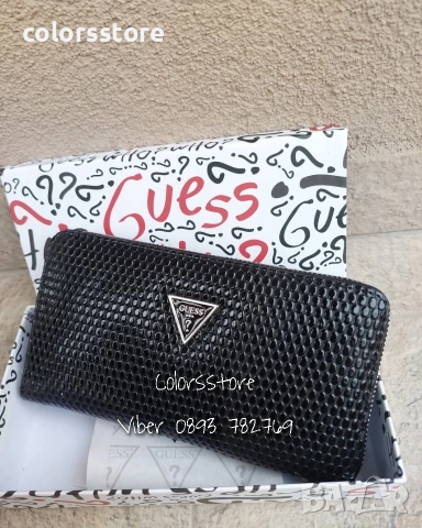 Черно портмоне Guess код Br123