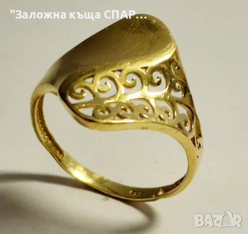 Златен пръстен-2.47гр., снимка 1