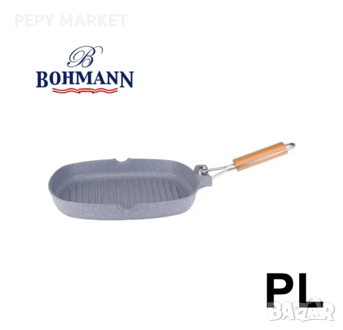 Оребрен тиган Bohmann BH 1003-24MRB – стилен и практичен избор за всеки, който цени качеството и удо, снимка 1