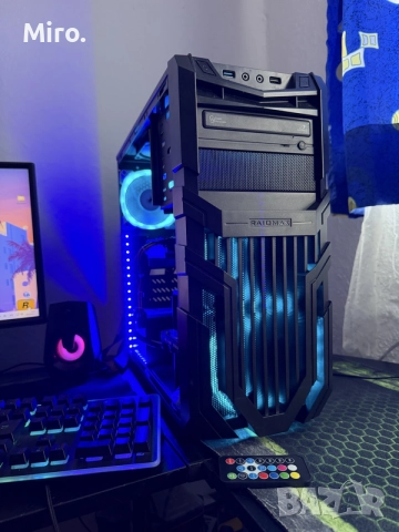 Геймърски PC 🕹️🕹️🕹️, снимка 4 - Геймърски - 55721619
