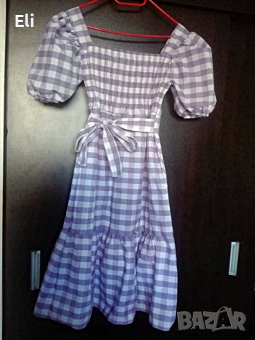 Лилава кукленска рокля, снимка 5 - Рокли - 14241024