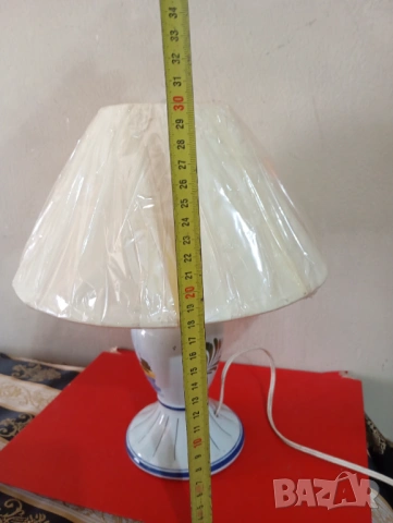 Винтидж настолна лампа , снимка 3 - Настолни лампи - 53766188