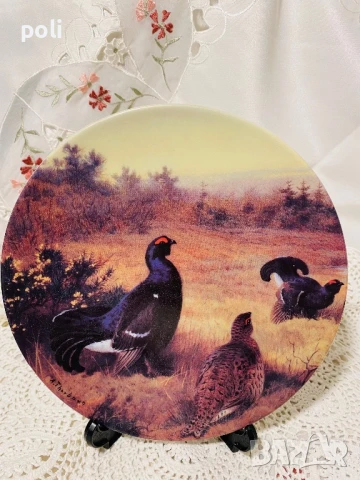 порцеланова чиния за стена 4 