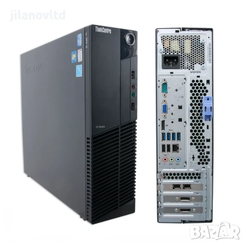 Компютър Lenovo M91 SFF I5-2400 8GB 500GB HDD с Windows 10 / 11 Pro, снимка 2 - Работни компютри - 50846879