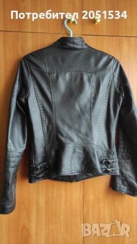 Дамско кожено яке естествена кожа, снимка 2 - Якета - 52100084