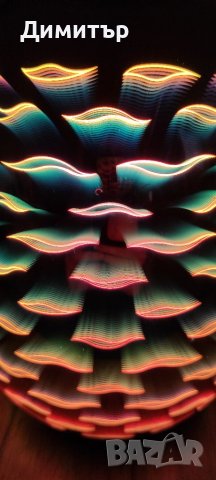 Полилей , пендел, лампа 3D 3Д, снимка 4 - Полилеи - 39158684