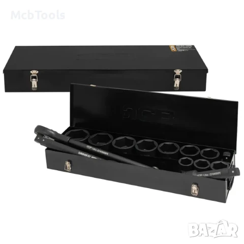 Гедоре с ударни вложки 15 части 1“ 6-стенно JCB, снимка 2 - Гедорета - 51011820