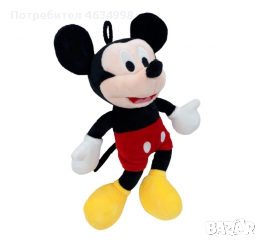 Големи плюшени Мики и Мини Маус – 50 см усмивки и прегръдки, снимка 4 - Плюшени играчки - 52209215