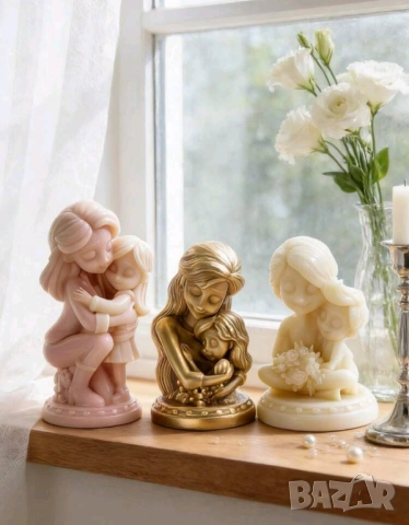 Молд майка с дете (момче и момиче)три вида , снимка 12 - Форми - 50853587