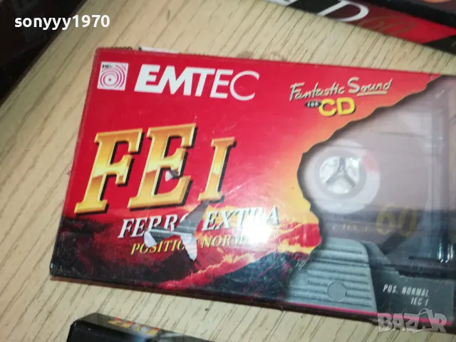 NEW TAPE TDK SONY EMTEC RAKS MAXELL-15ЛВ ЗА 1БР 1401251545, снимка 3 - Аудио касети - 48678899