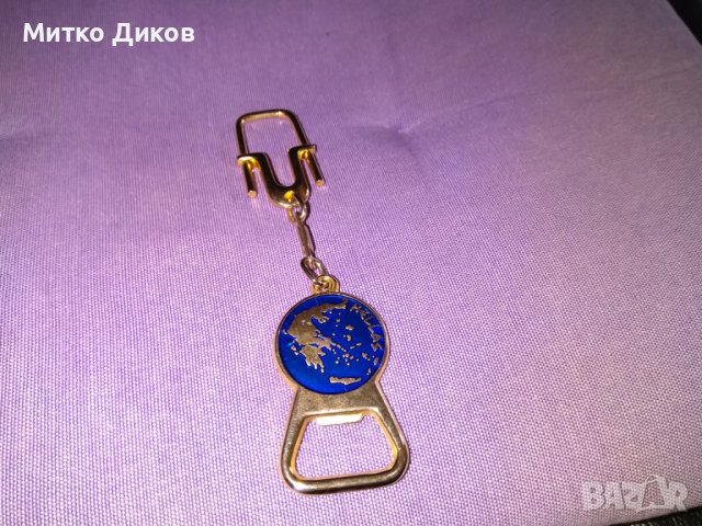 Гърция Пантеон винтидж ключодържател с отварачка нов, снимка 2 - Колекции - 44450958