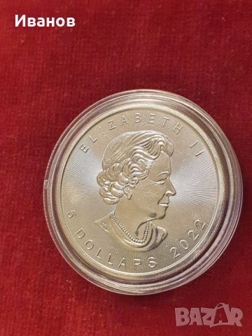 Сребърна монета, снимка 4 - Нумизматика и бонистика - 42599589