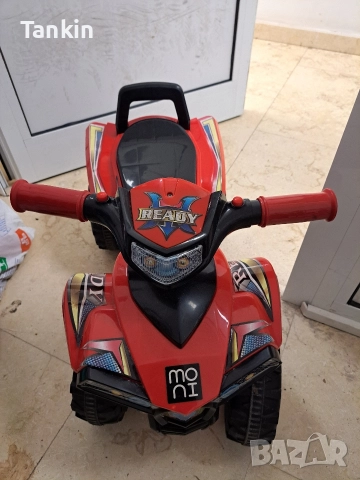детско atv за бутане с музика 
