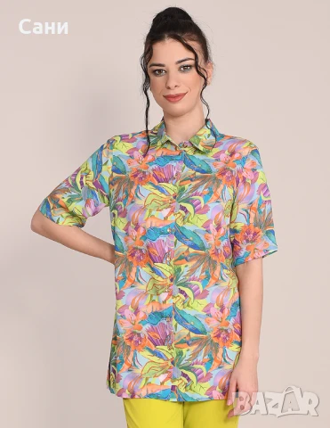 Маркова шарена миди рокля 👗, снимка 11 - Рокли - 50898368