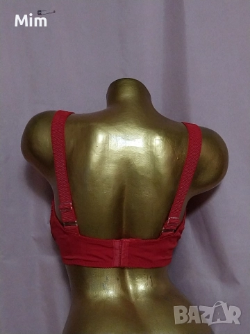 NUANCE 85 E Черен сутиен с рязана богата бродерия , снимка 4 - Бельо - 52475839