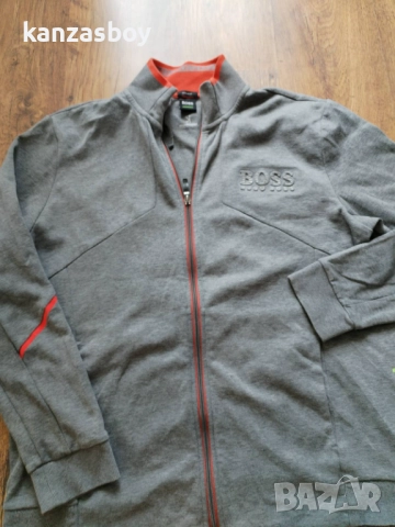 Hugo Boss Skaz Logo Track Jacket - страхотно мъжко горнище 2ХЛ, снимка 4 - Спортни дрехи, екипи - 51845872