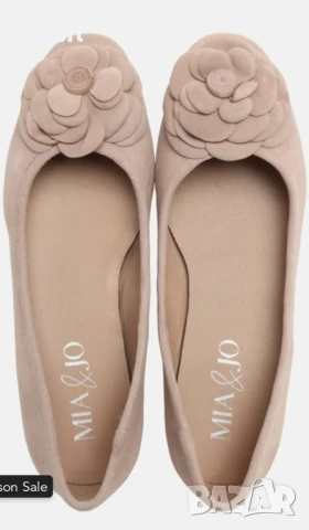 Балеринки MIA&JO естествена кожа 42 р-р, снимка 3 - Дамски ежедневни обувки - 51367923