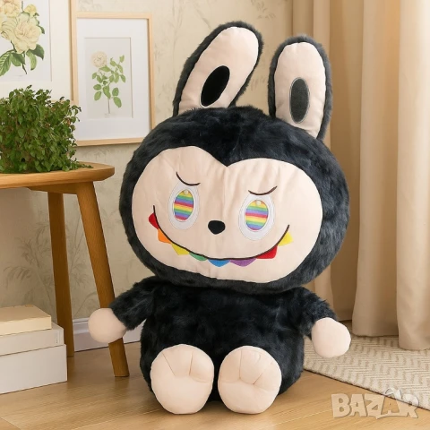 Огромна плюшена играчка Лабубу – 100 см, снимка 4 - Други - 51065143