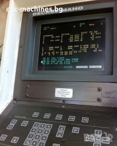 4 осна CNC Фреза с ЦПУ - МАНО Mano MH 700 C - 4 axis, снимка 5 - Други машини и части - 48848715