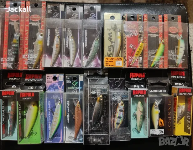Rapala,Smith, ILLEX,Lucky Craft, Shimano, Adam's, Duo, Jackall спининг костур, кефал, пъстърва trout, снимка 3 - Стръв и захранки - 56199059
