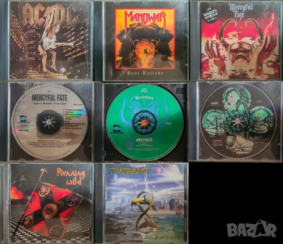 Рок/Метъл - неофициални матрични CD дискове