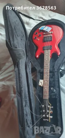 Електрическа китара Ibanez – червена + калъф