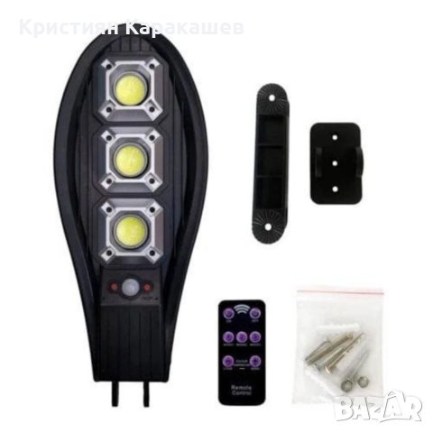 Комплект соларна лампа 600W 2бр., снимка 2 - Соларни лампи - 40622495