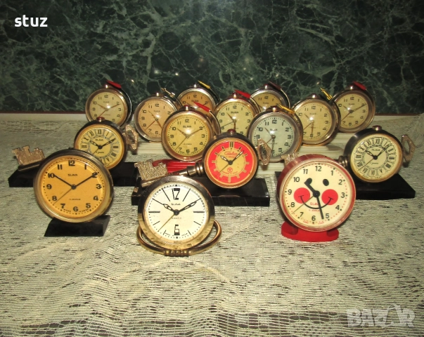 Колекционерски будилници Слава, снимка 4 - Антикварни и старинни предмети - 52863357